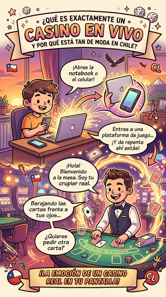¿Qué es exactamente un casino en vivo y por qué está tan de moda en Chile?